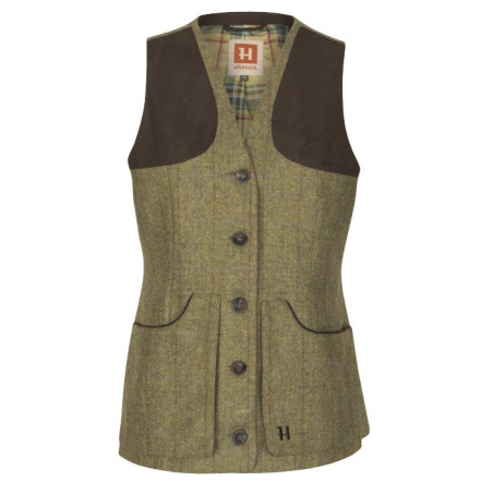 Gilet de chasse femme Jura shooting Olive Harkila 