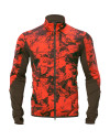 Veste de chasse polaire Wildboar Pro camo Harkila 