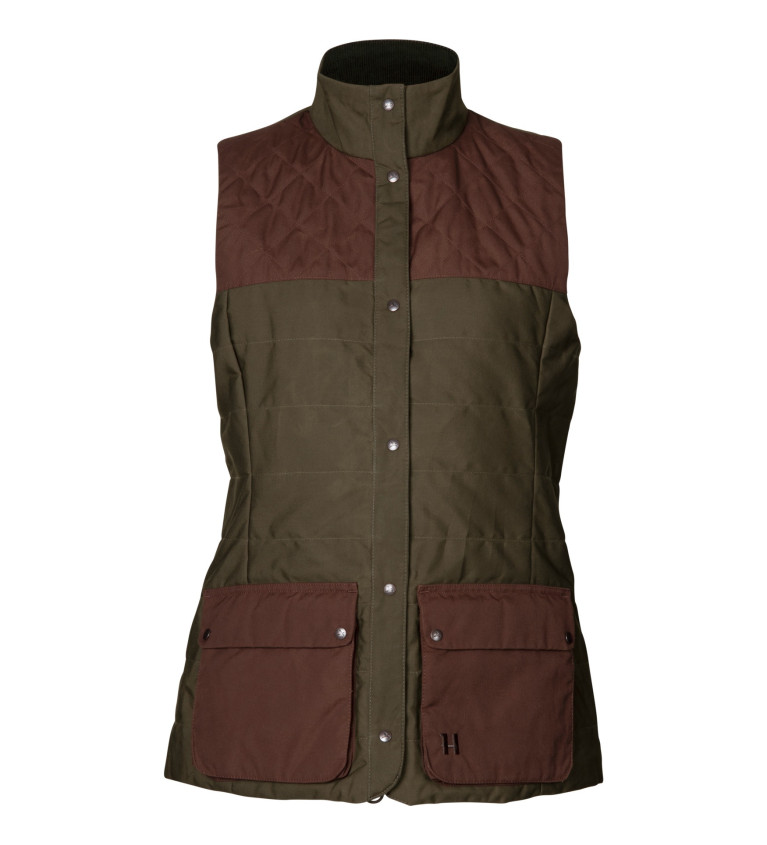 Gilet de chasse femme Retrieve Burgundy Harkila 