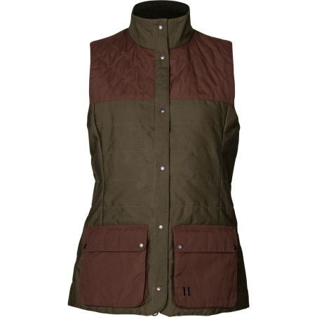 Gilet de chasse femme Retrieve Burgundy Harkila 