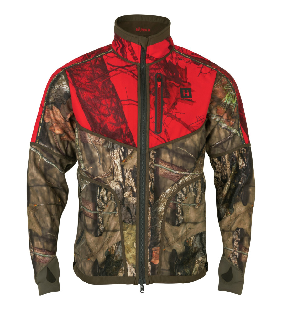 Veste de chasse polaire Kamko WSP Verte/Mossy Oak Harkila 