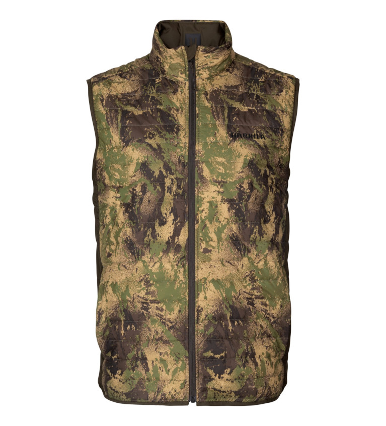 Gilet de chasse Deer Stalker camo reversible packable Harkila 