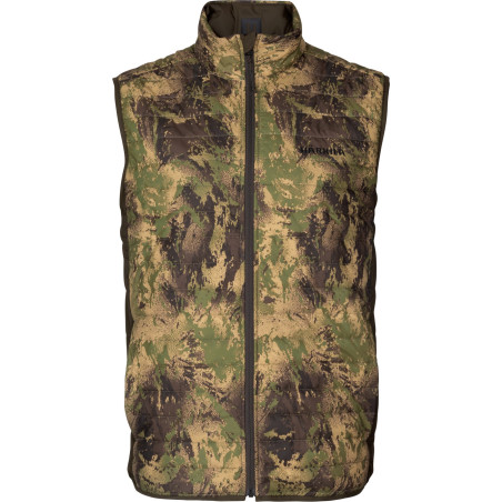 Gilet de chasse Deer Stalker camo reversible packable Harkila 