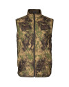 Gilet de chasse Deer Stalker camo reversible packable Harkila 