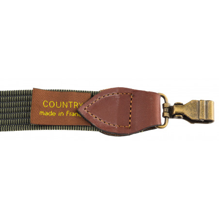 Bretelle Elastiss kaki - Country Sellerie 