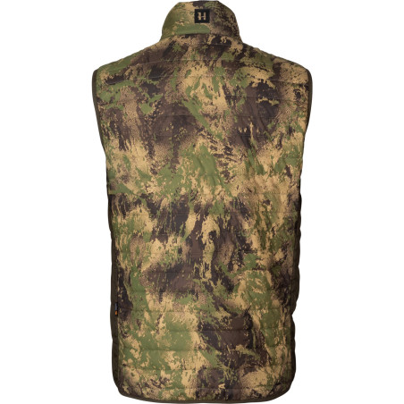 Gilet de chasse Deer Stalker camo reversible packable Harkila 