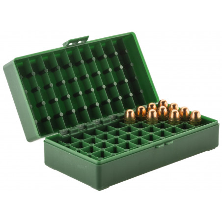 Boîte de rangement 50 munitions cal. 45 ACP 