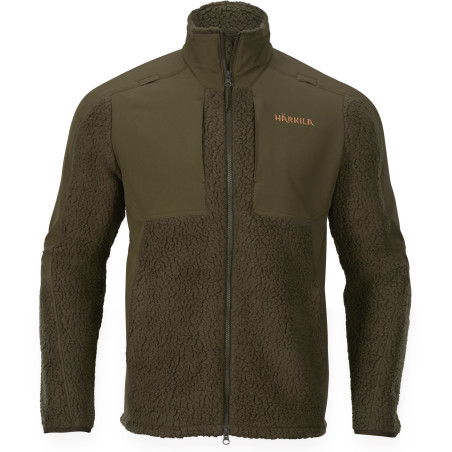 Veste de chasse polaire Polar Willow Green Harkila 