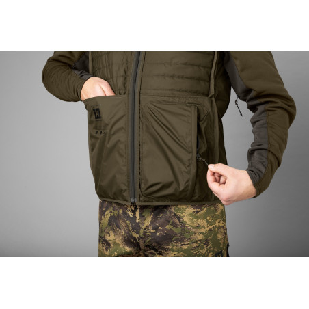 Gilet de chasse Deer Stalker camo reversible packable Harkila 