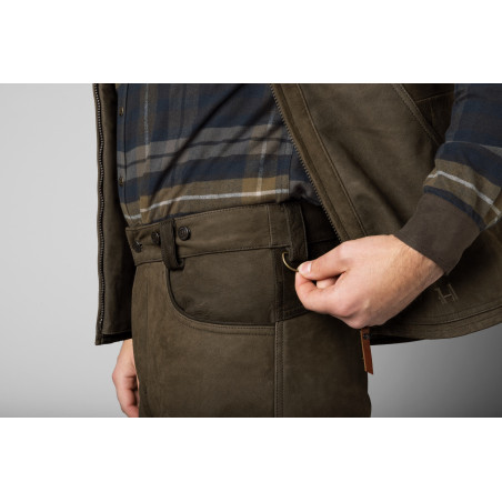 Pantalon de chasse Pro Hunter cuir Harkila 