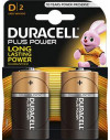 Piles alcalines D LR20 1,5 volt - Duracell 