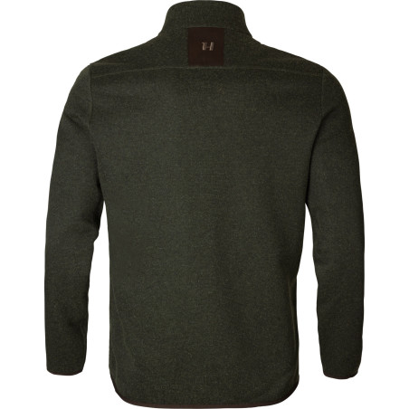 Sweat Metso demi-zippé Shadow Brown Harkila 