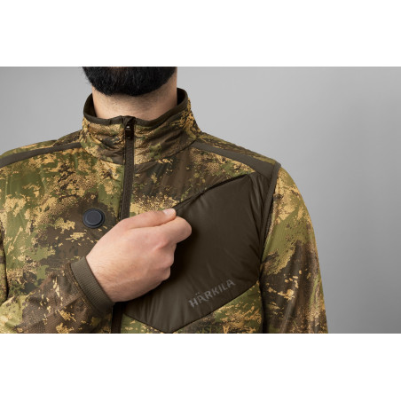 Gilet de chasse Heat camo gilet Harkila 