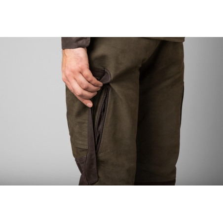 Pantalon de chasse Pro Hunter cuir Harkila 