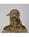 Casquette Deer Stalker camo avec tissu en maille Harkila 