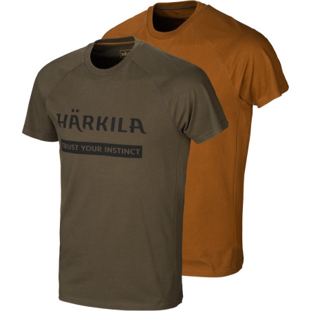 Tee-shirt logo 2-pack Harkila 