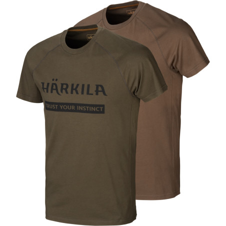 Tee-shirt logo 2-pack Harkila 