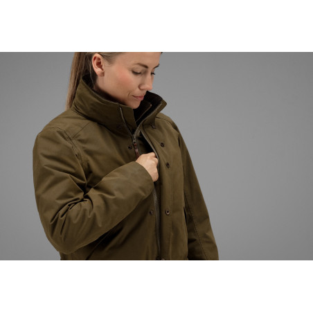 Veste de chasse femme Retrieve Warm Olive Harkila 