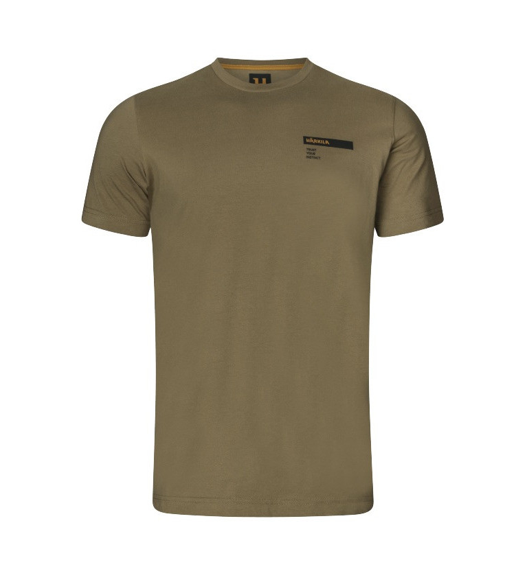 Tee-shirt bronze logo Harkila 