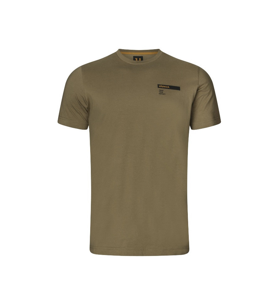 Tee-shirt bronze logo Harkila 