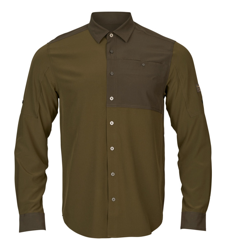 Chemise Logmar verte Harkila