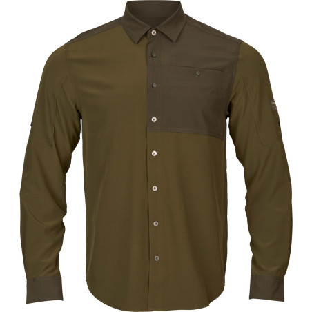 Chemise Logmar verte Harkila