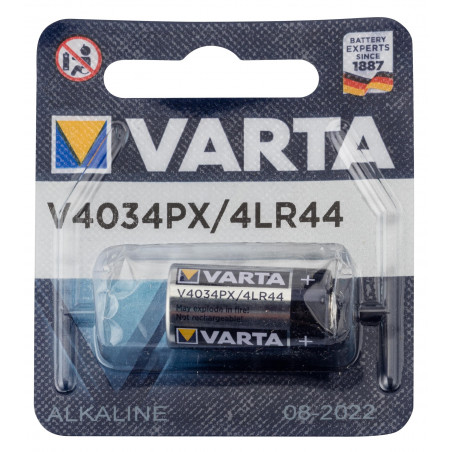 Pile 4SR44 6,2 volts - Varta 