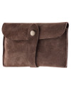 Pochette en croûte de cuir - Country Sellerie 