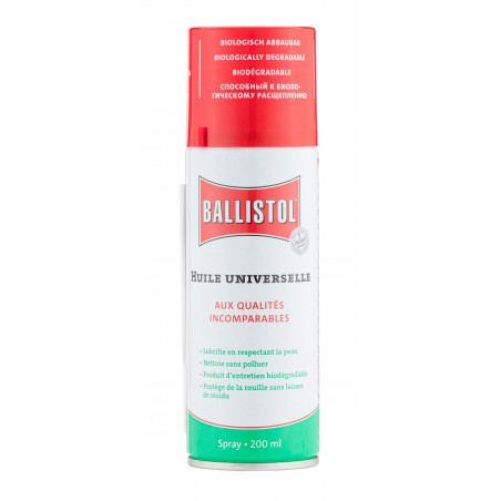 Aérosol huile universelle 200 ml - Ballistol 