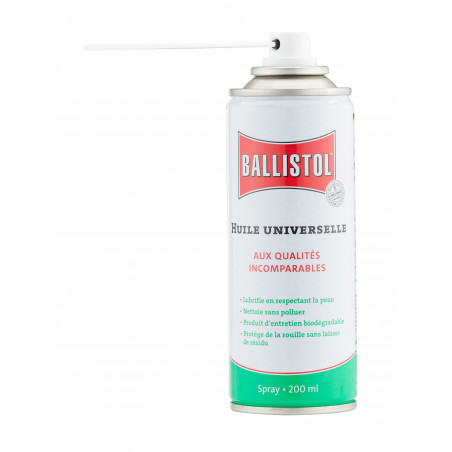 Aérosol huile universelle 200 ml - Ballistol 