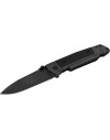 Couteau pliant walther q5 steel frame folder blackwash plain 