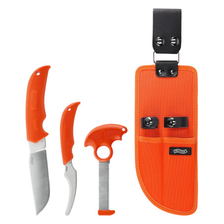 Kit de depecage walther hunter knife set 2 - orange 