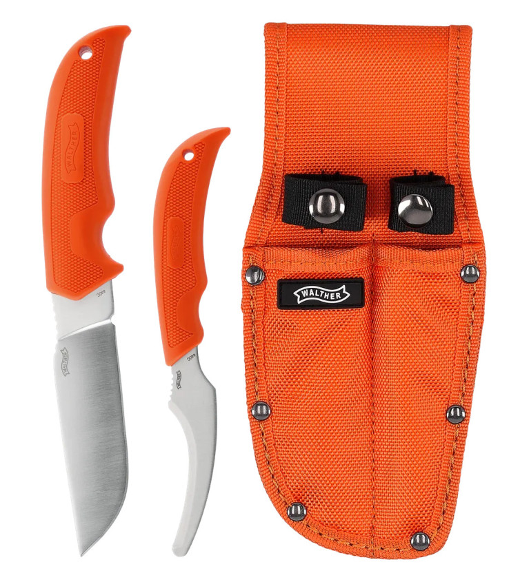 Kit de depecage walther hunter knife set 3 - orange 