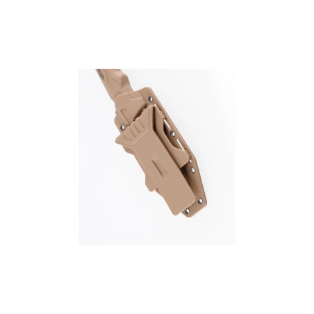 Couteau walther buk lame fixe black fde 