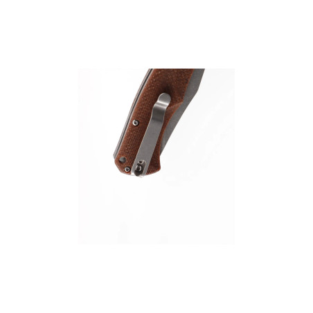 Couteau pliant walther ctk 1 finition stone washed brown 