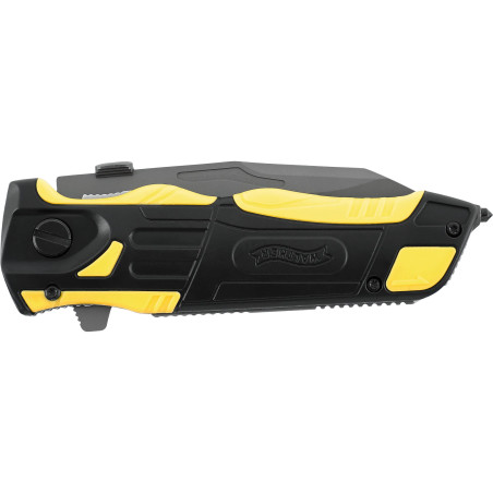 Couteau walther pro rescue knife jaune 