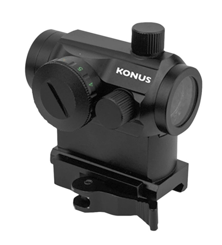 Viseur konus sight pro nuclear-qr 1x22 3 moa montage double : haut (qr) et bas 