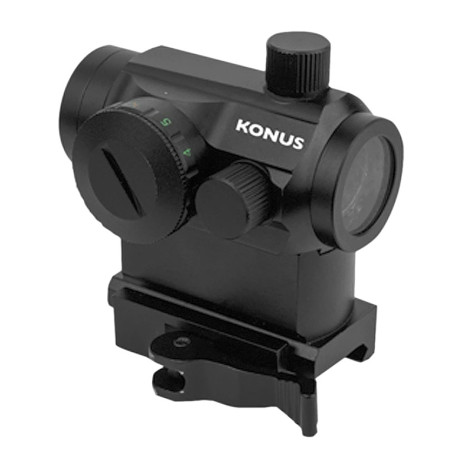 Viseur konus sight pro nuclear-qr 1x22 3 moa montage double : haut (qr) et bas 