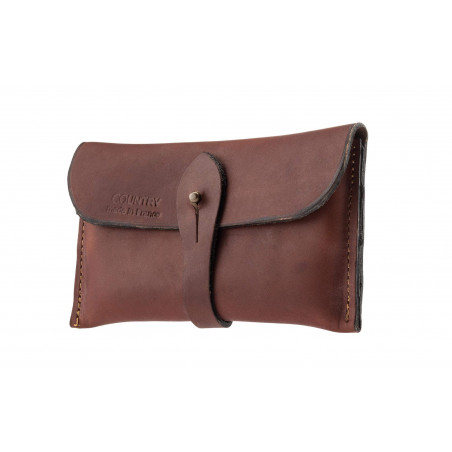 Pochette cuir gras - Country Sellerie 