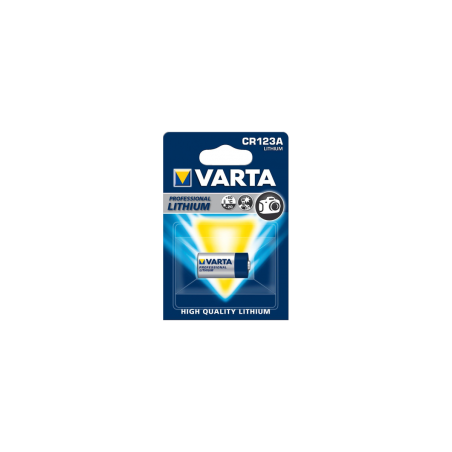 Pile varta cr123 3v lithium  x1 