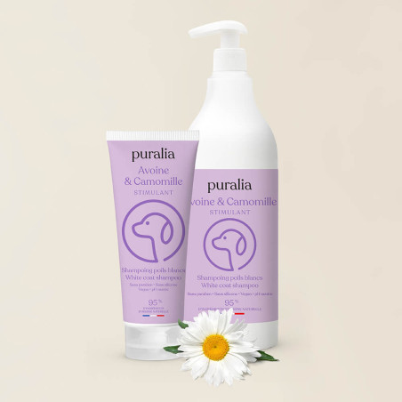 Shampoing poils blancs 250 ml PURALIA 