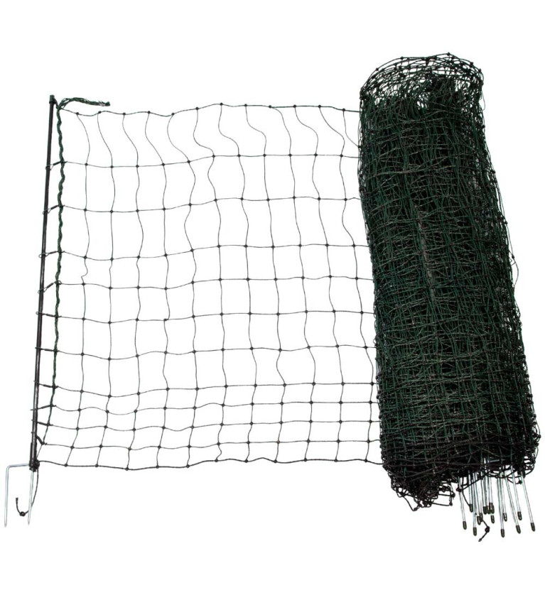 Filet volaille piquets renforcés, 1.10 x 25 m 