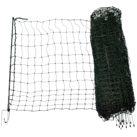 Filet volaille piquets renforcés, 1.10 x 50 m 