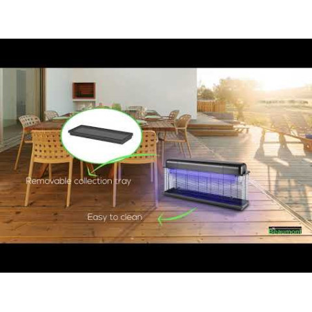 Exterminateur pour insectes 40W IPX 4 360° 