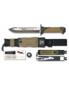 Couteau droit de survie K25 Thunder II 