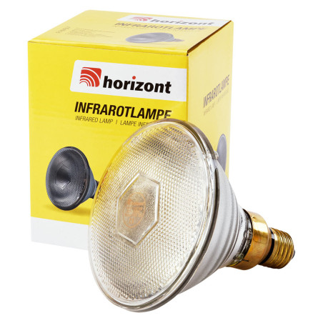 Ampoule infrarouge PAR 100 W claire 