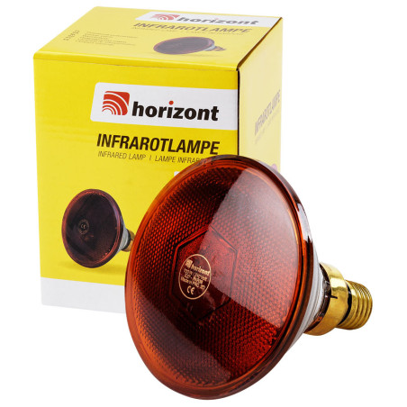 Ampoule infrarouge PAR 100 W rouge 