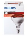 Ampoule PHILIPS IR à vis rouge 150W 