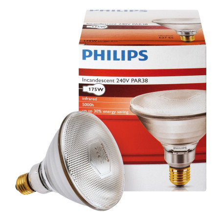 Ampoule PHILIPS IR/PAR blanche 175W 