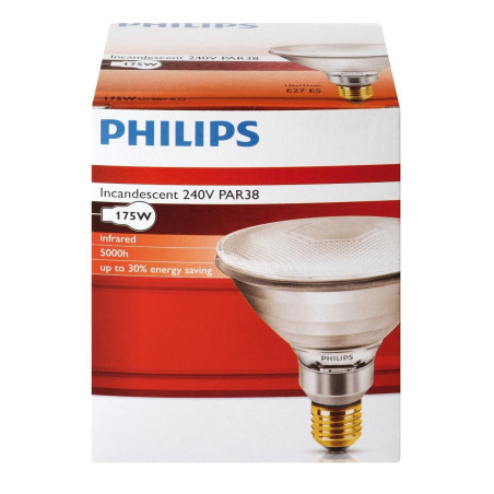 Ampoule PHILIPS IR/PAR blanche 175W 